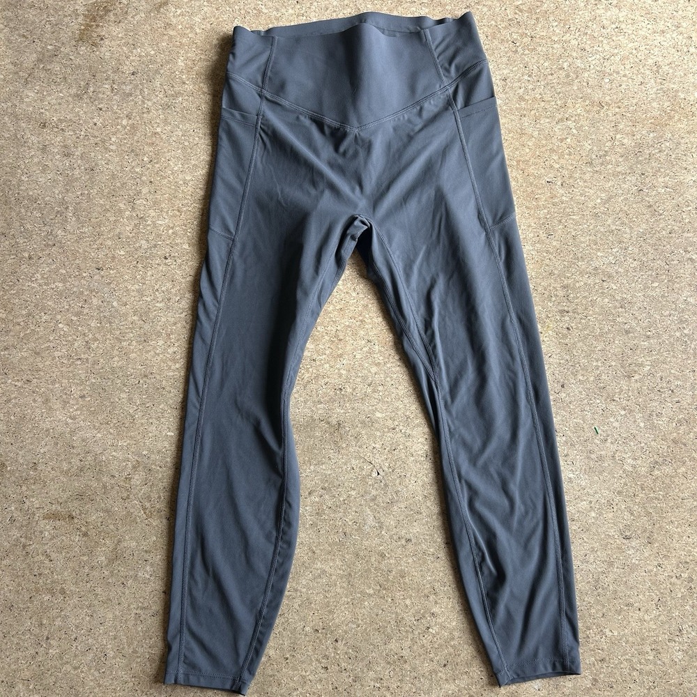 NWT Halara Ultra Sculpt 7/8 Leggings Gray Womens Size Large Yoga Workout
